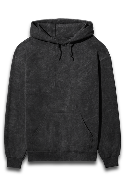 Black Acid wash / Premium Hoodie