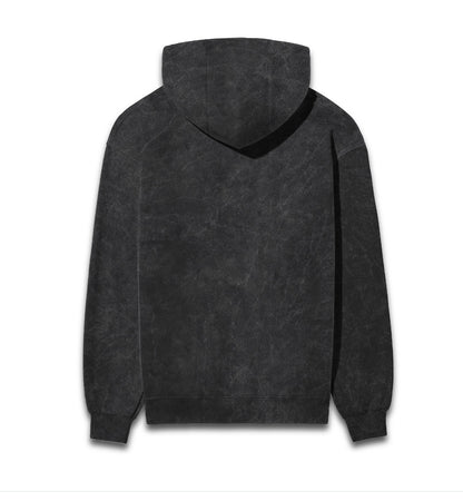 Black Acid wash / Premium Hoodie