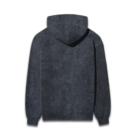 Blue Acid wash / Premium Hoodie